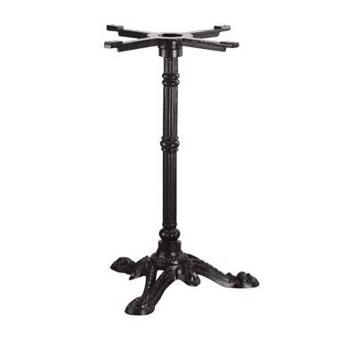 Foot cast iron black 3 branches