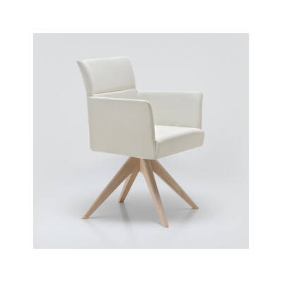 Assise et dos rembourrés,  pieds bois L17
-Prix différentes bases nous consulter
