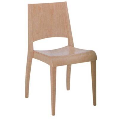 Seat and back wood